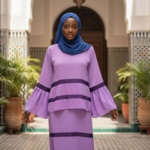 Ensemble violet pour femme