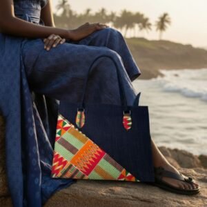 Sac fourre-tout en tissu africain